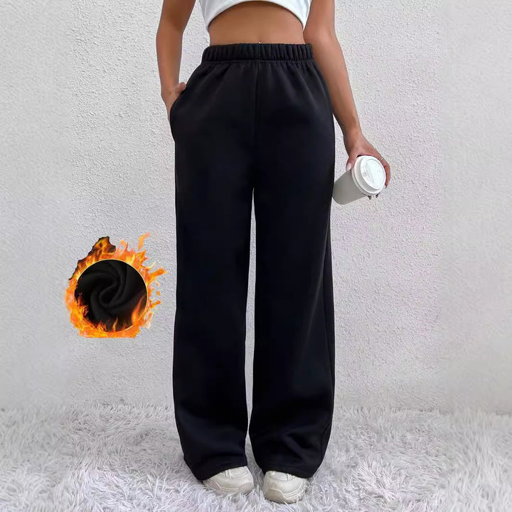 Dame Behagelige High-Waist Fritidsshorts med bred pasform Stilla