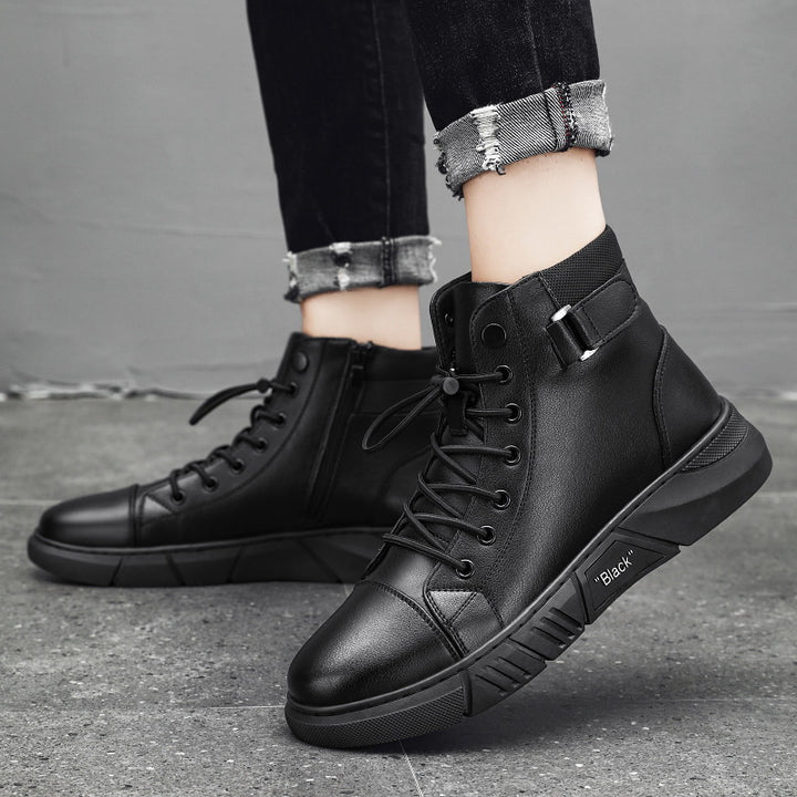 Herrer High-Top Fashion Kampstøvler med forbedret støtte Stilla