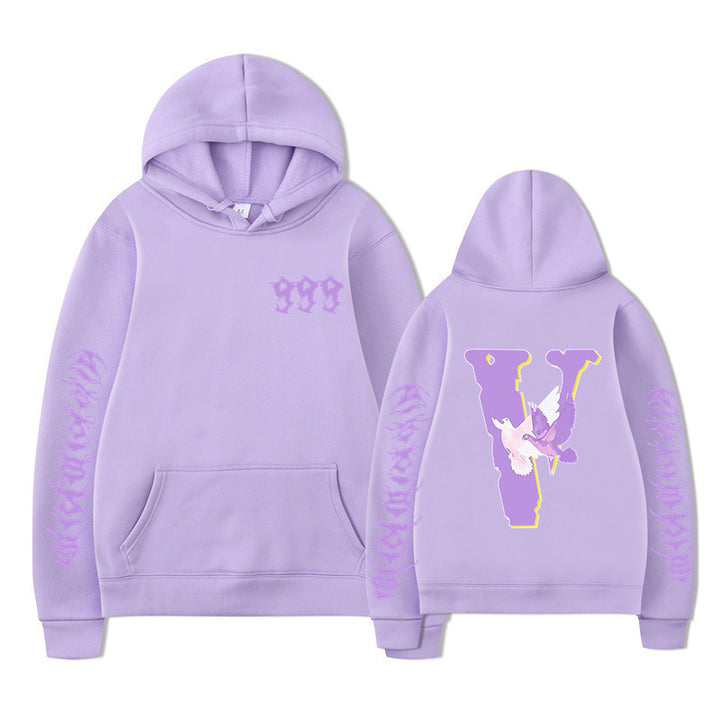 Kvinders hoodie sweatshirt med unikt design Skovae