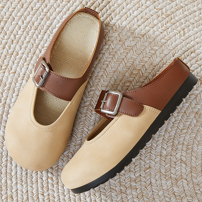 Dame Elegante Clogs med justerbar rem og komfortabel indersål Stilla