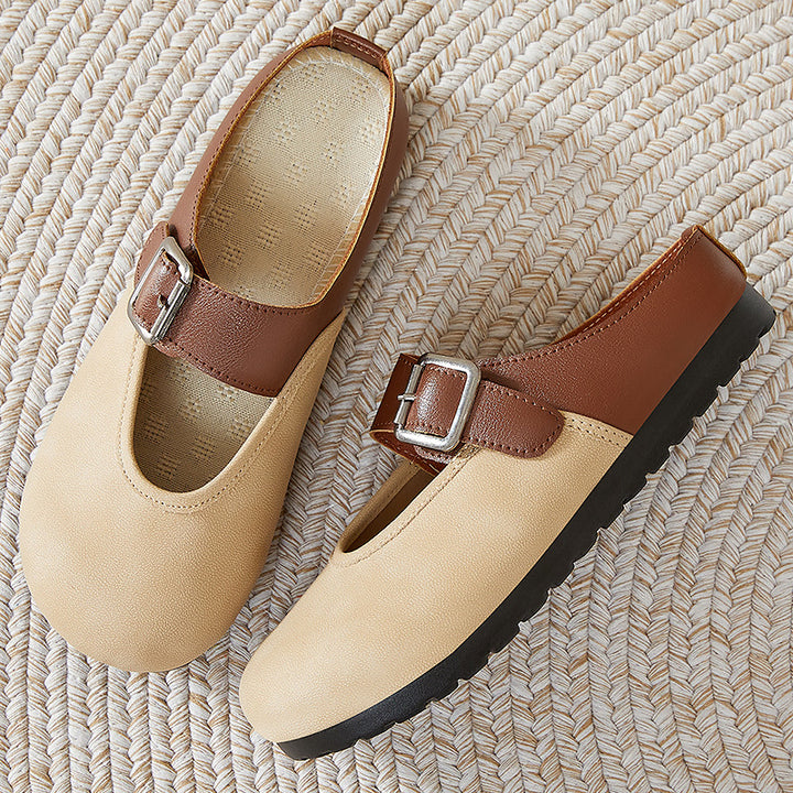 Dame Elegante Clogs med justerbar rem og komfortabel indersål Stilla