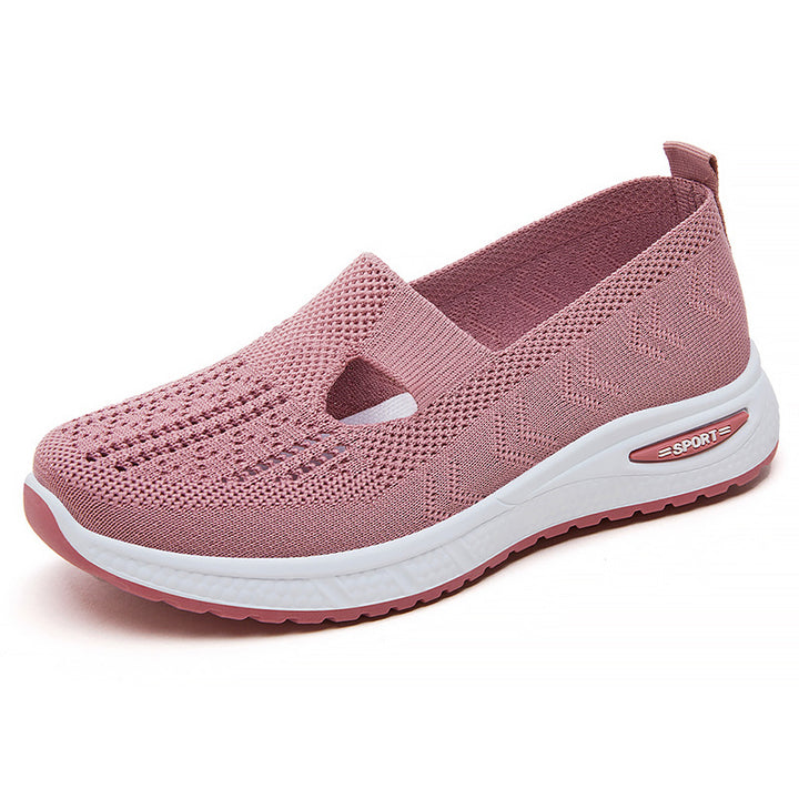 Dame Lettere Slip-On Sportssko med åndbart overmateriale og skridsikker sål Stilla