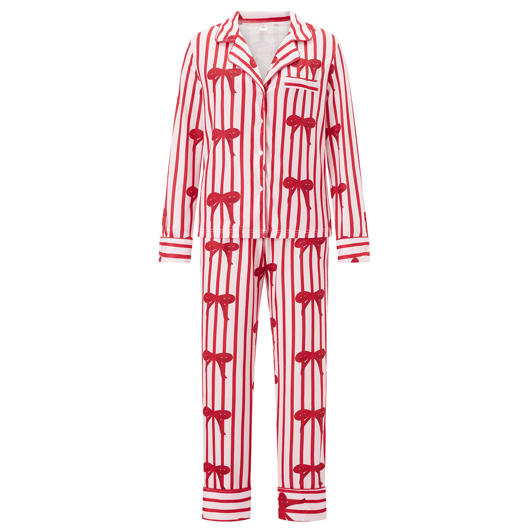 Dame pyjamas med festligt design Skovae