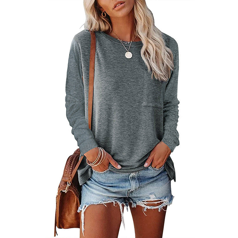 Dame Trendy Oversized Pullover Stilla