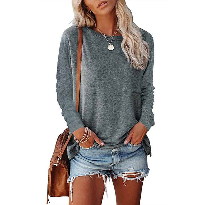 Dame Trendy Oversized Pullover Stilla