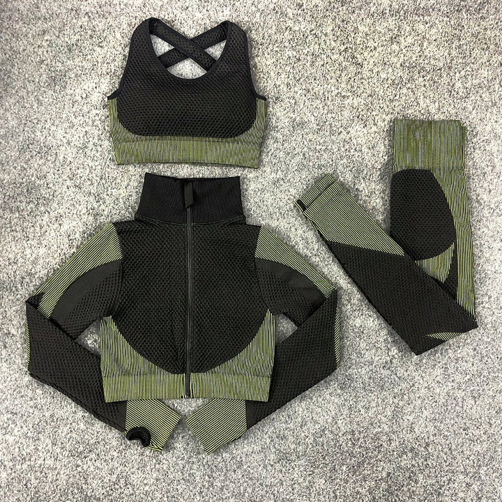 Dame Funktions-Activewear-Sæt med åndbart design Stilla