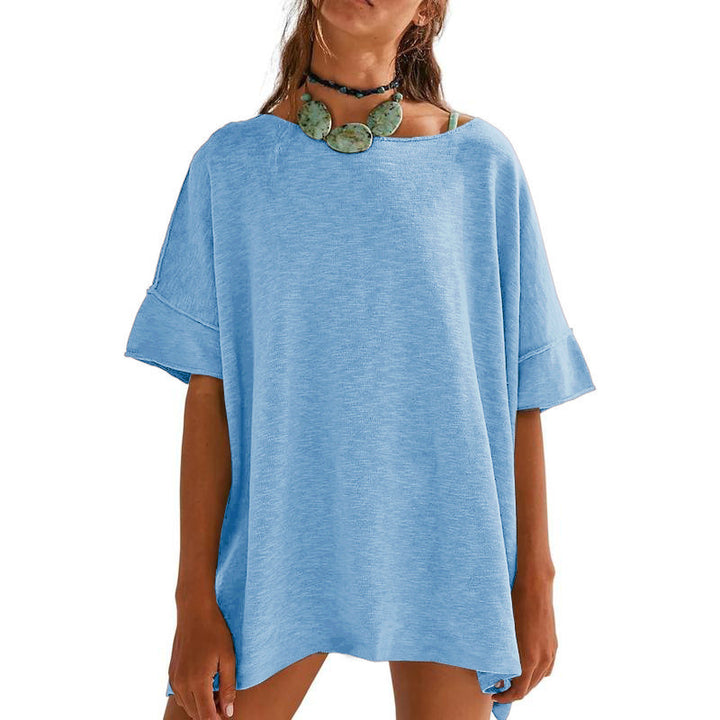 Dame Relaxed Fit Størrelser T-Shirt Stilla