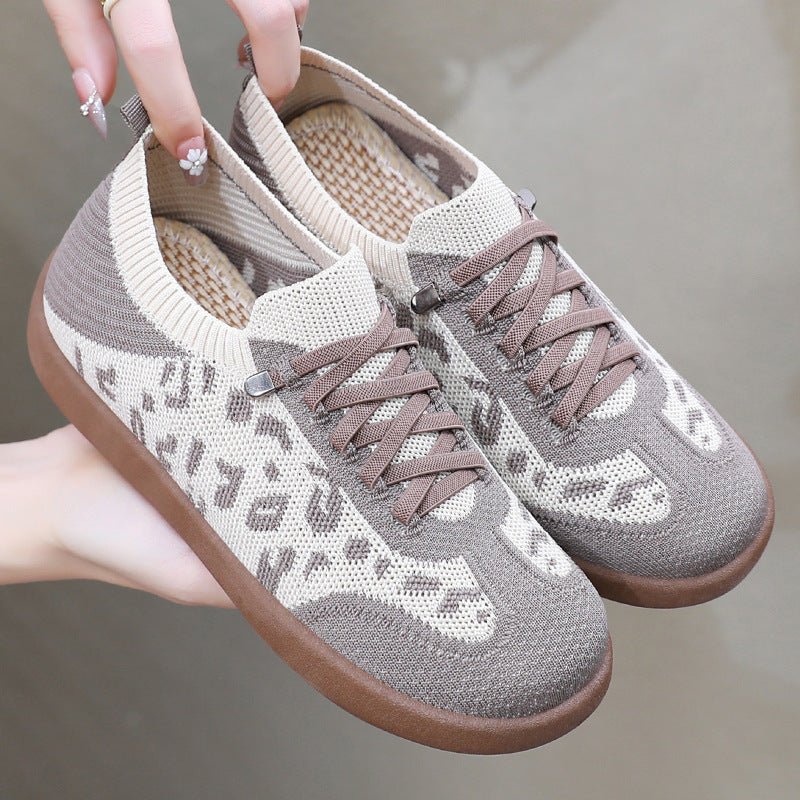 Dame Sporty Sneakers med let tekstil-overdel og fleksibelt komfortdesign Stilla