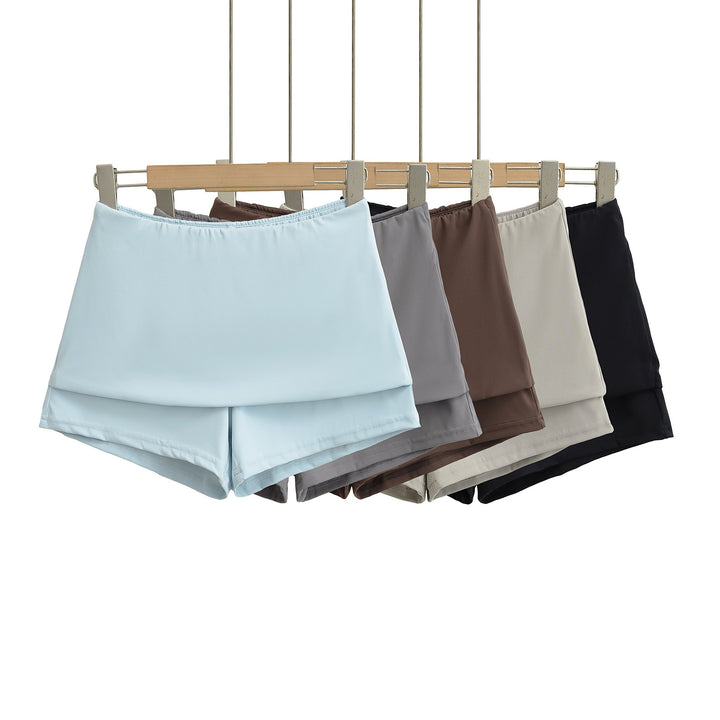 Dame sportshorts med indbygget inderbuxer og elastisk talje Stilla