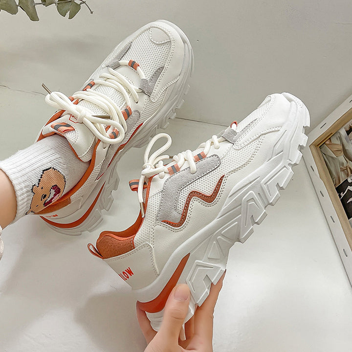 Dame Løbesneaker med åndbar overfladestruktur og skridsikker sål Stilla