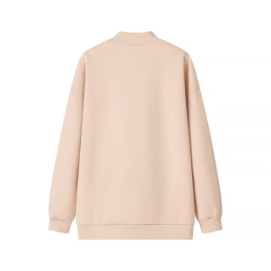Femme Cozy Høj Krave Sweatshirt Stilla