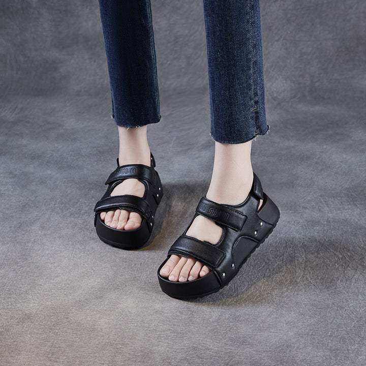 Herrer Casual Platform Sport Sandaler Stilla
