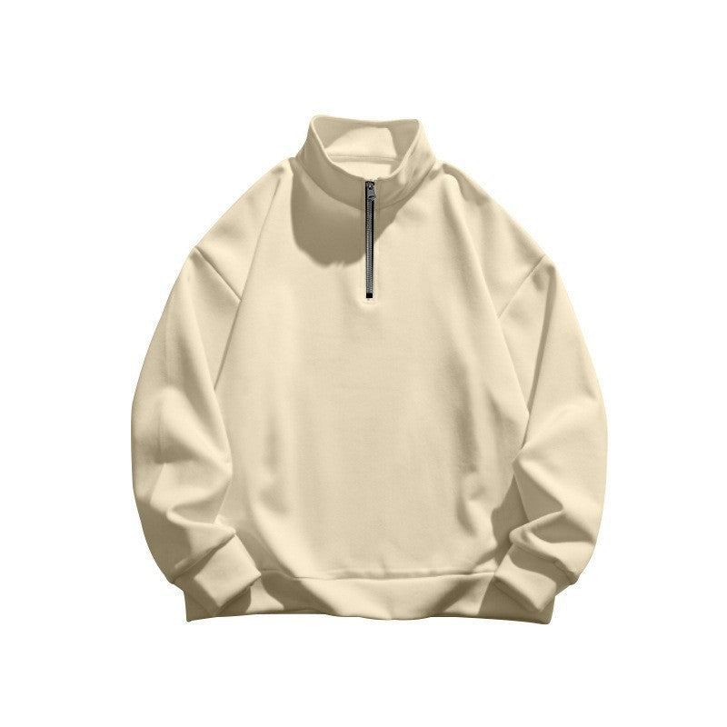 Kvinders komfortable sweater med opretstående krave Skovae