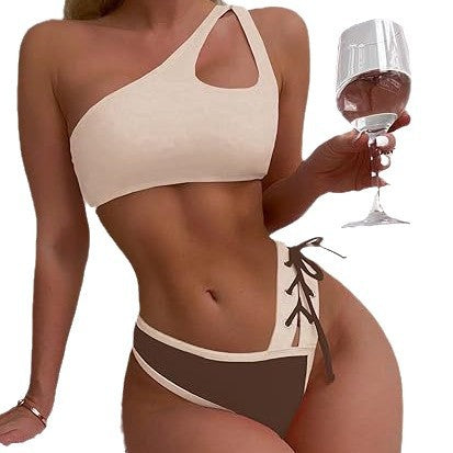 Damer Ensidet Bikini med trendy snit Skovae