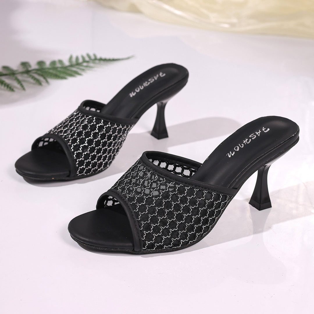 Dame elegante og åndbare hæle sandaler Stilla