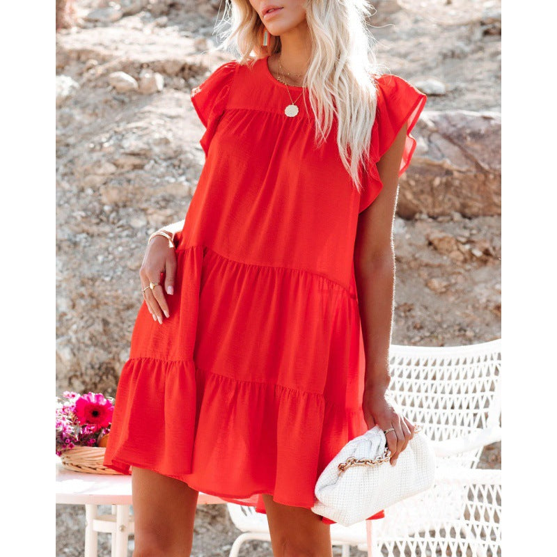 Dame Rynkeskjorte Sommer Stilla