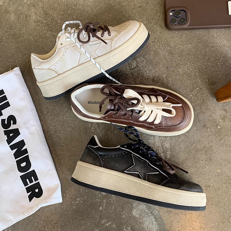 Dame Retro-sneakers med afslappet design og komfortabel dæmpning Stilla