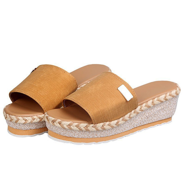 Damer Komfortable Vinkel-Sandaler Stilla