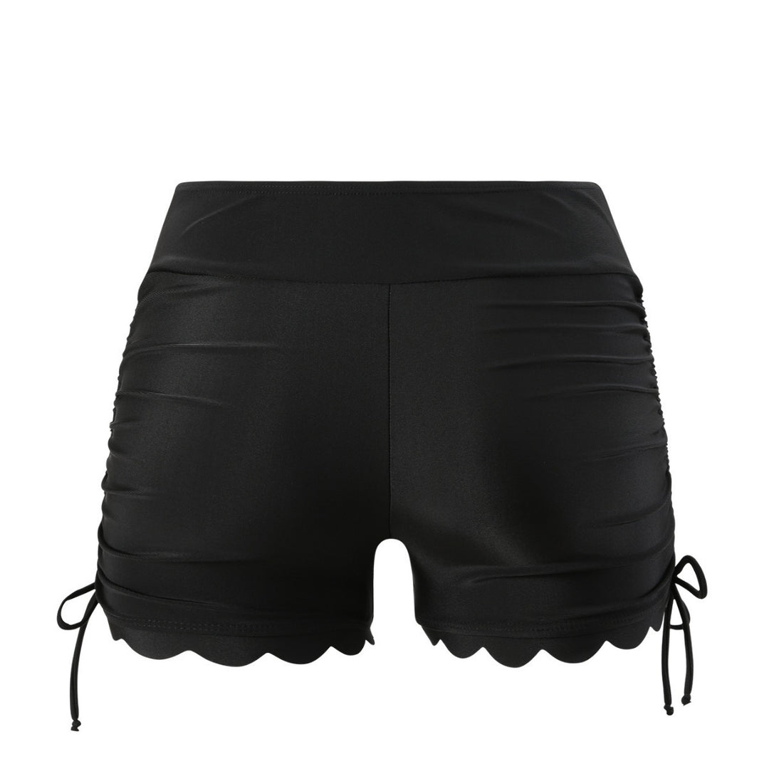 Dame badetights med justerbart rynkedesign Skovae