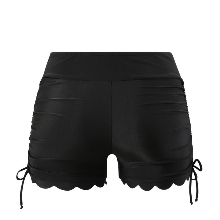 Dame badetights med justerbart rynkedesign Skovae