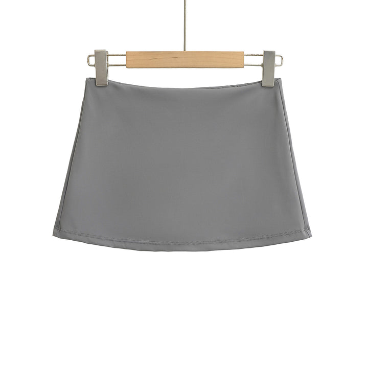 Dame sporty mini nederdel lavet af åndbart materiale med elastisk talje Stilla