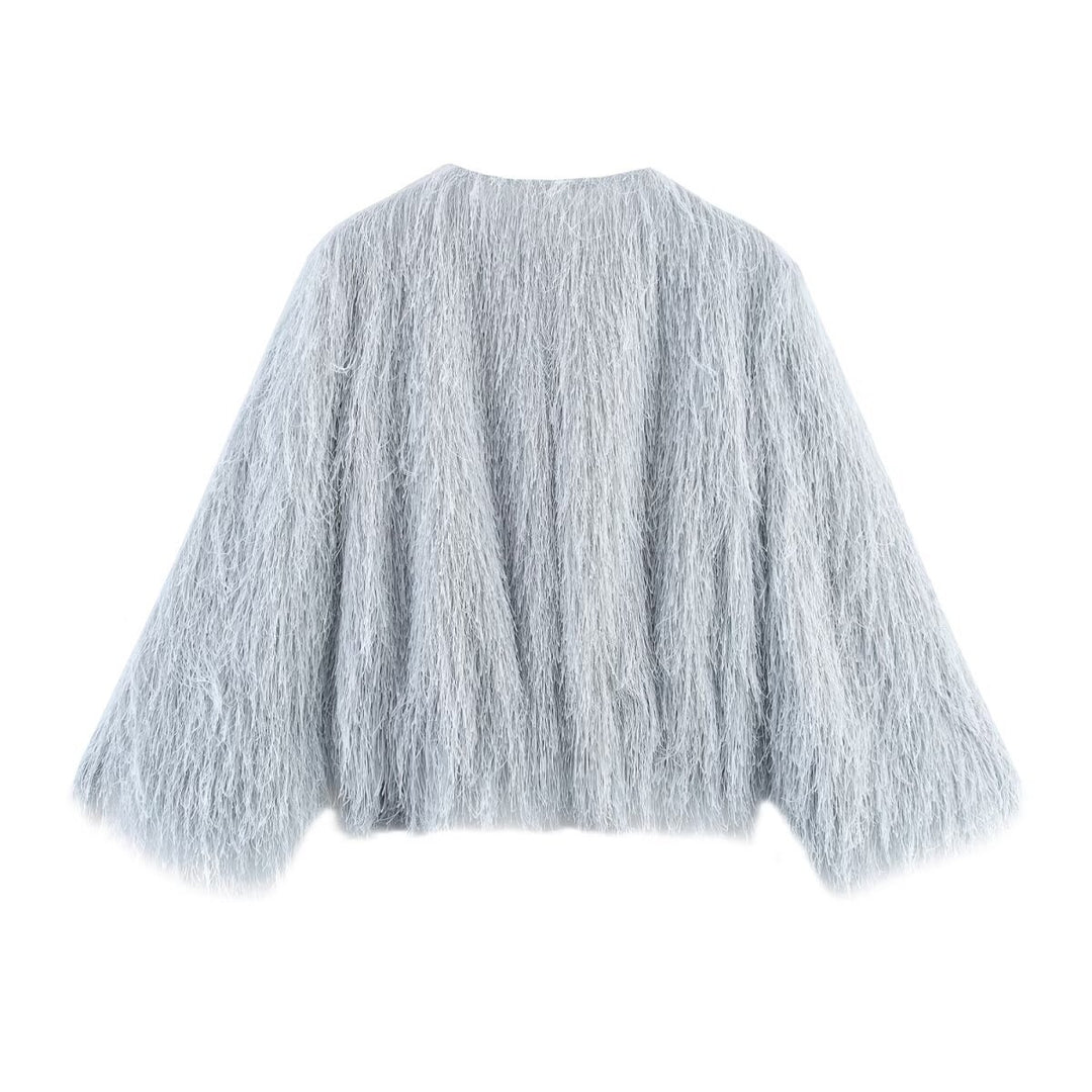 Dame moderigtige Fuzzy-trøje med oversize skæring Stilla