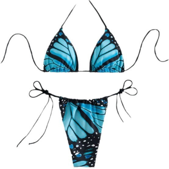 Dame justerbart batik-bikini-sæt Stilla