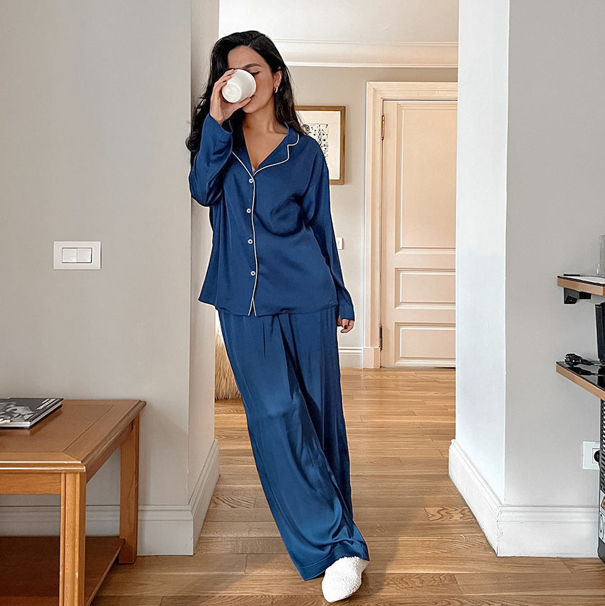 Dame Satin Pyjamasæt Stilla