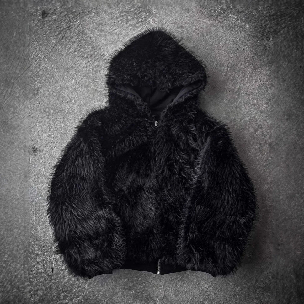 Kvindernes bløde og varme hoodiejakke Stilla