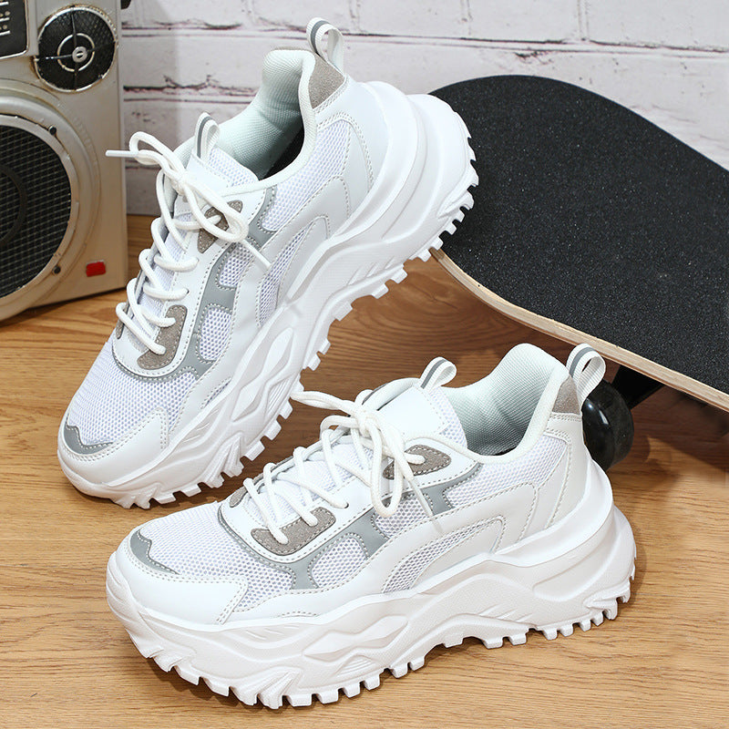 Damer Sporty Chunky Sneakers med innovativ sål Stilla