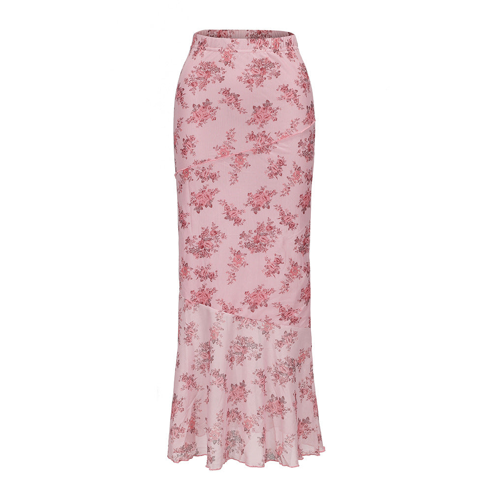 Femme Floral Print Maxiskirt Stilla