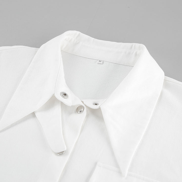 Dame Oversized Bluse med moderne snit og minimalistisk design Stilla
