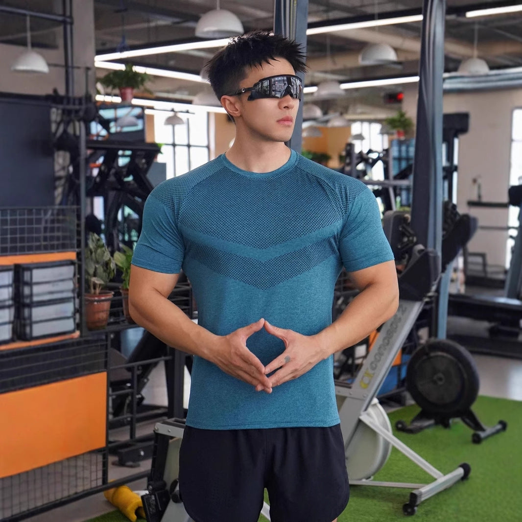 Herrer Åndbart Sport T-shirt med ergonomisk snit og innovativt design Stilla