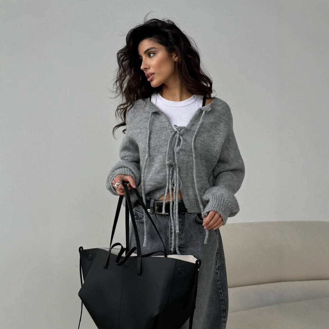 Kvinder stilfuld strikket sweater Stilla