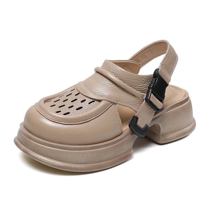 Femme Contemporary Slingback-sandaler med struktureret overdel Stilla