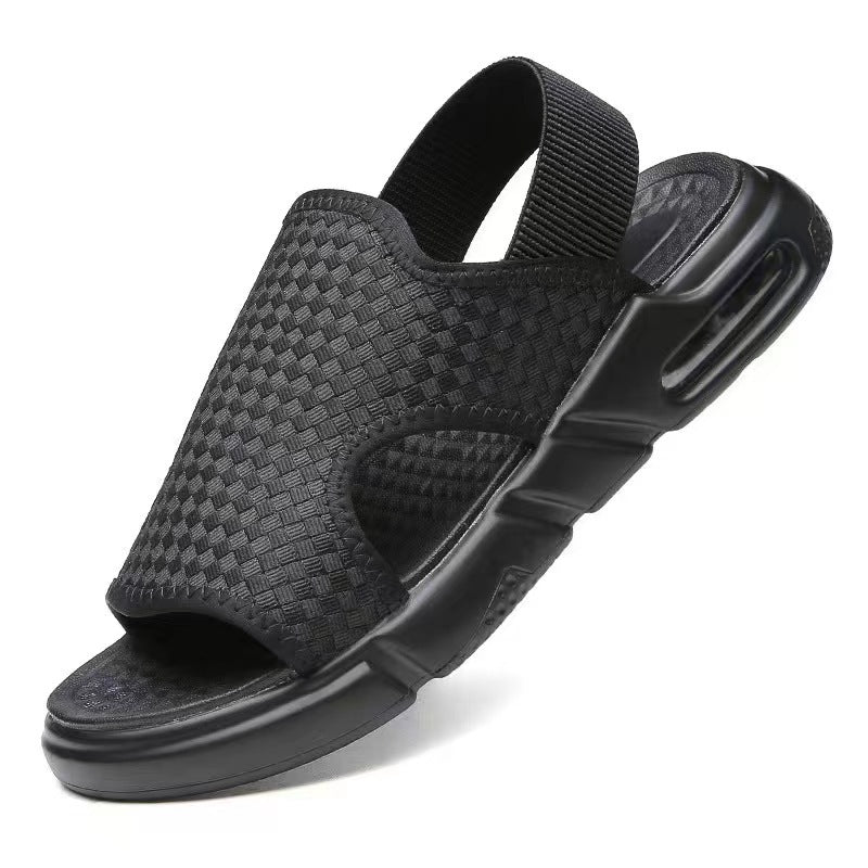 Dame Sporty Fritids-sandaler med luftig mesh-overflade og dæmpende sål Stilla