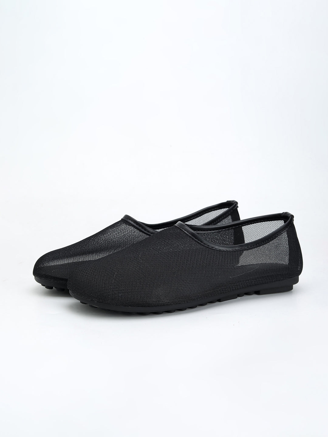 Dame Åndbare Slip-On Sko i Mesh Material med Fleksibel Sål Stilla