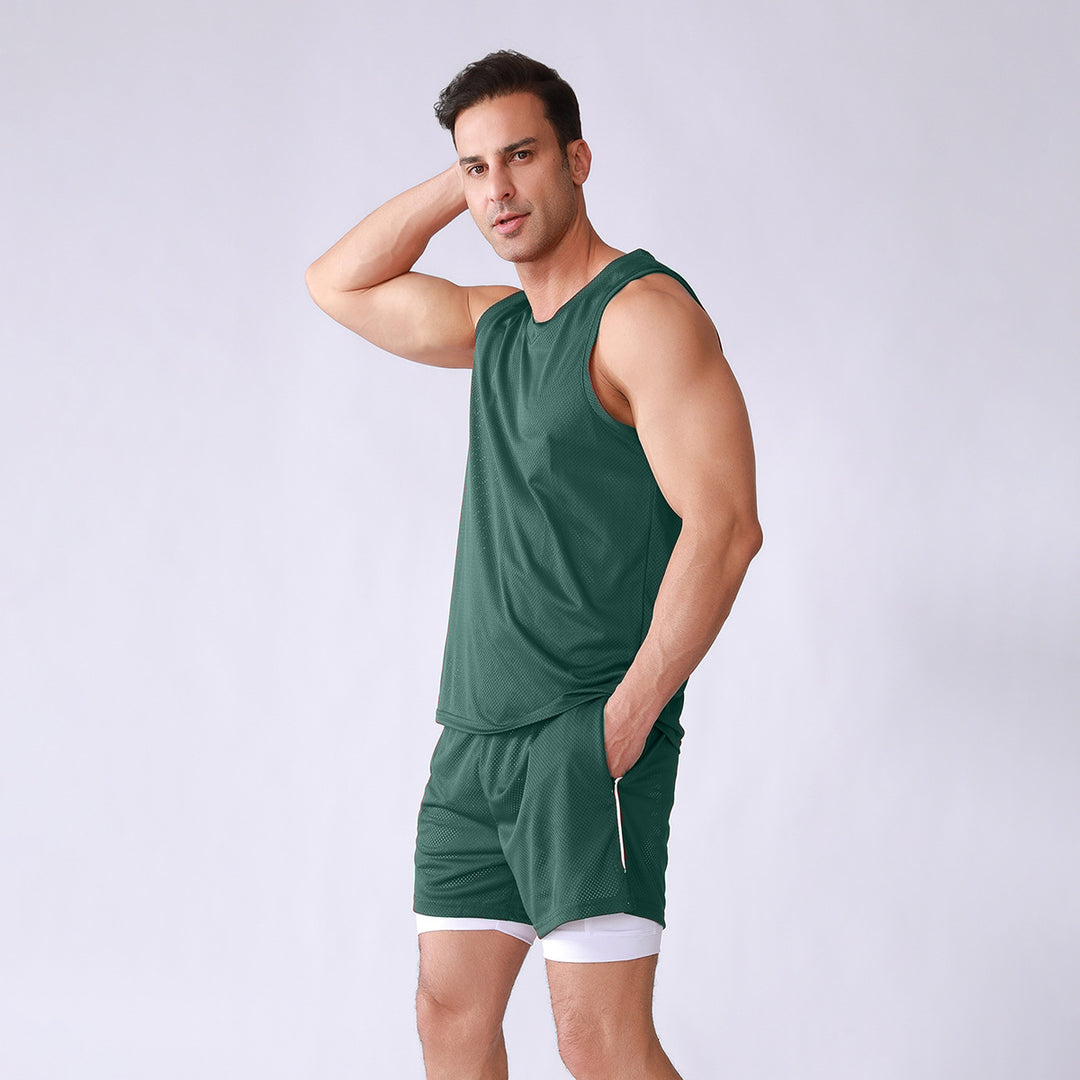 Herrer Sportsligt Funktionsshirt Stilla