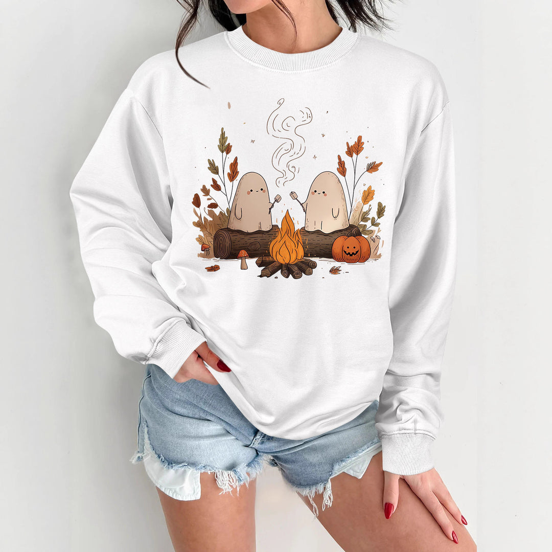 Kvinders sweatshirt med legende spookymotiv og behagelig pasform Stilla