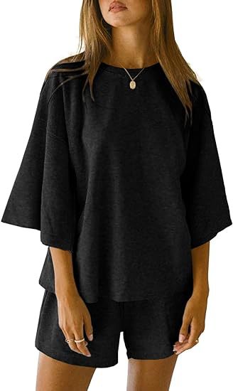 Dame fritidsoverdel og shorts-sæt Stilla
