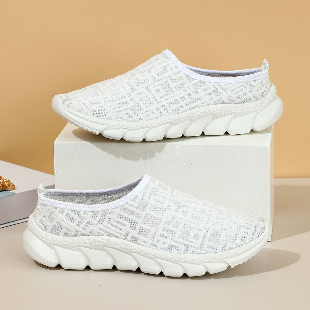 Dame Åndbare Slip-On Løbesko med fleksibel Sål Stilla