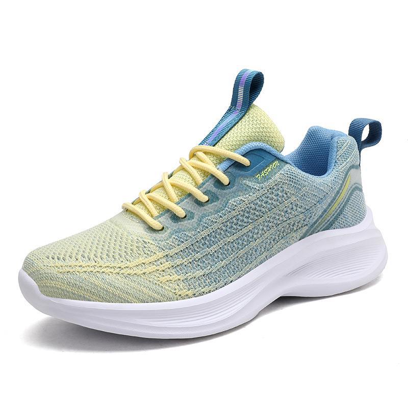 Unisex nan sømløs strik-performance sneakers med polstret bølgesål Skovae