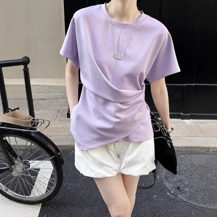 Dame shorts med unikt broderidesign og luftig pasform Stilla