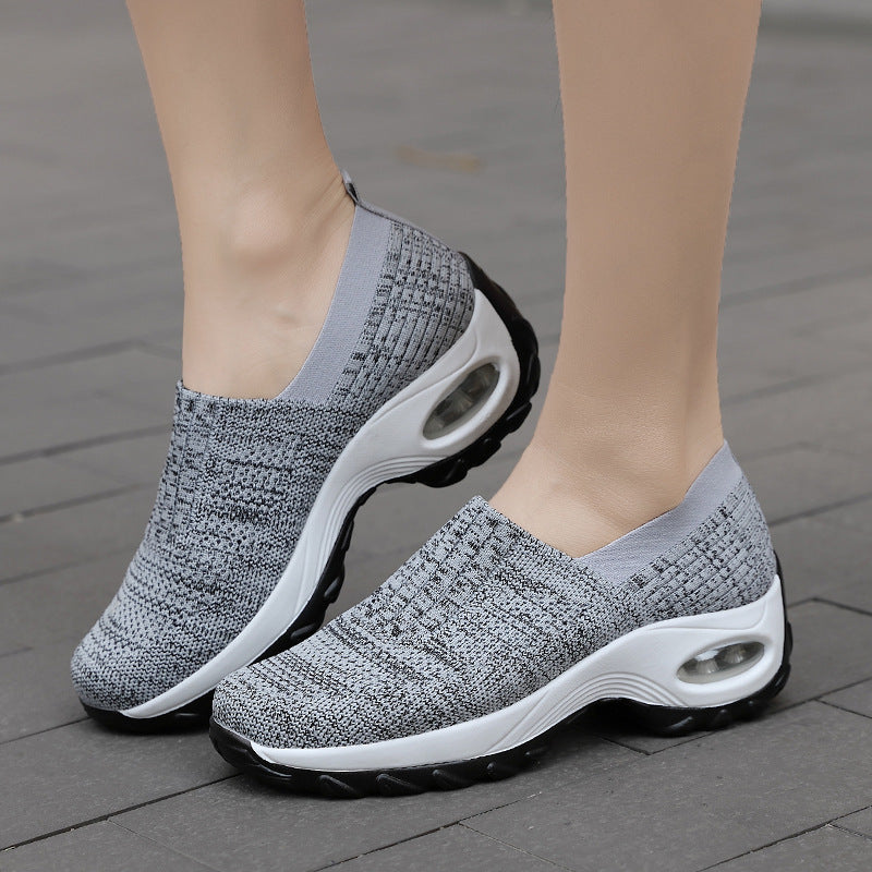 Dame Slip-On Komfort Walkesko med Air Cushion teknologi Stilla
