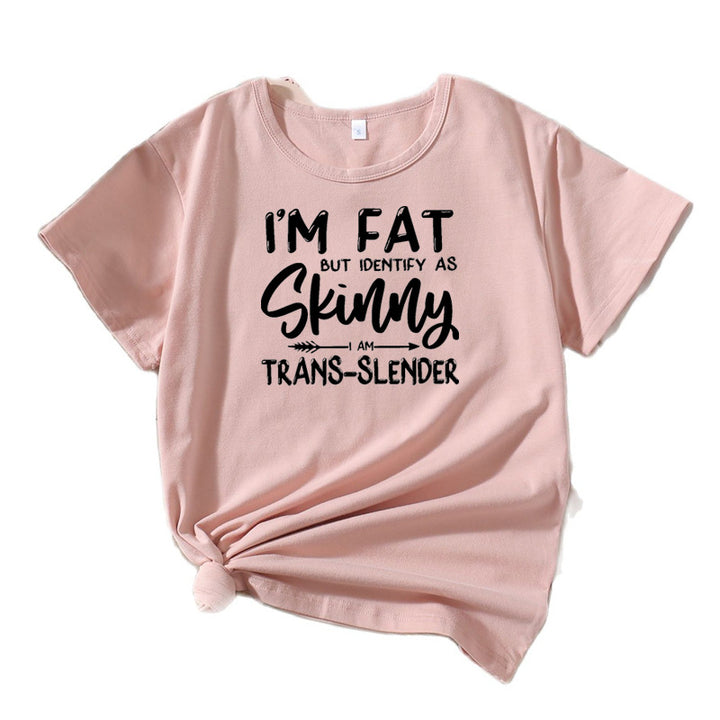 Dame Fritid Humor Grafik T-shirt Stilla 1751262371