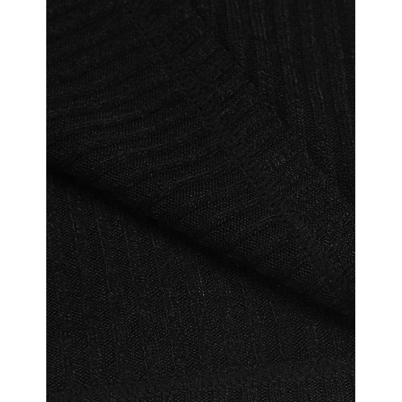 Herren finstrikket pullover med moderne ribdesign og elegant snit Stilla