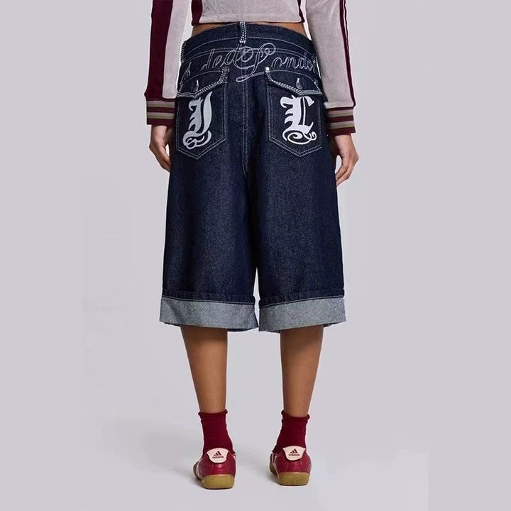 Dame Relaxed Fit Denim Culottes Stilla