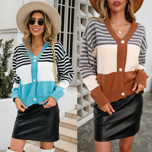 Kvinders stilfulde strikket cardigan Stilla