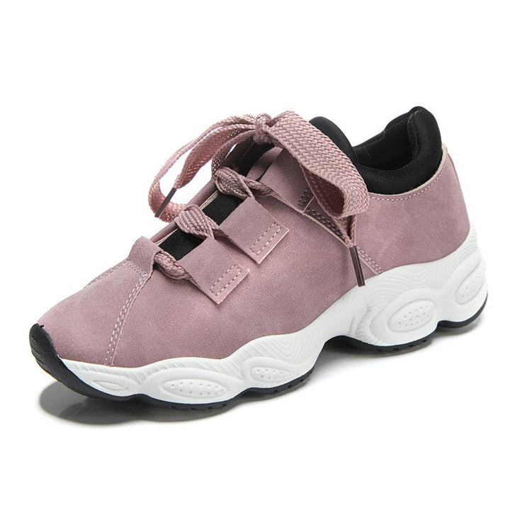 Dame Sporty Sneakers med elastisk snøringssystem og dæmpende sål Stilla