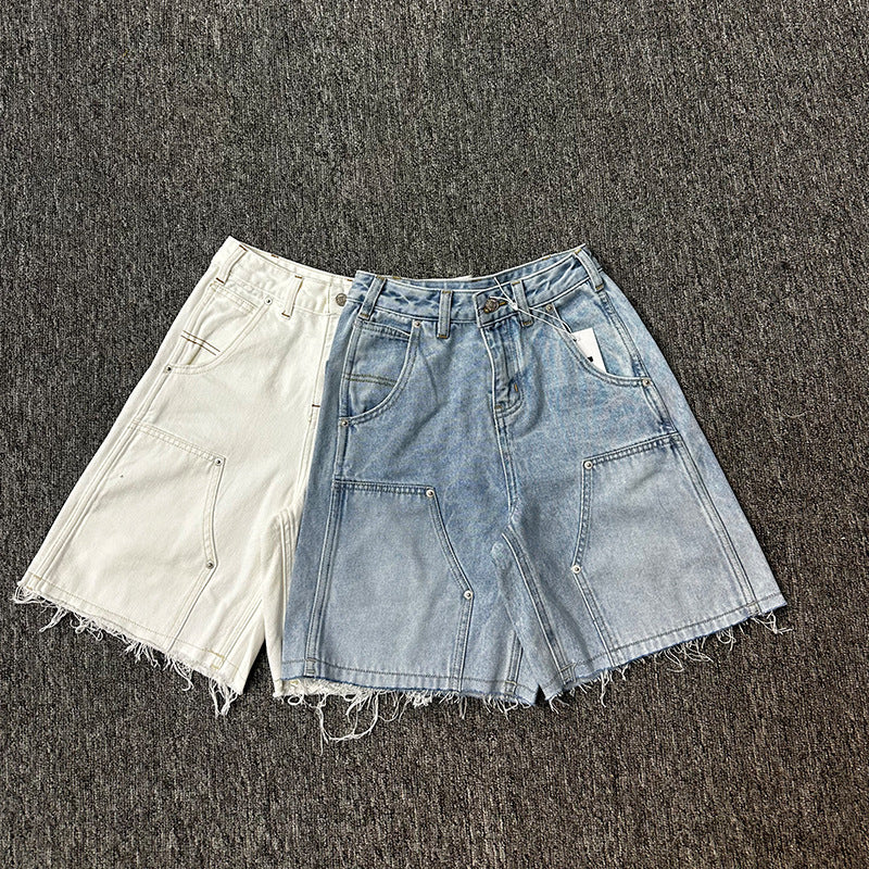 Dame Utility-shorts med høj talje og sidelommer Stilla